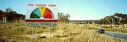 fire conditions board